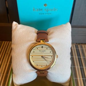 Kate Spade Leather Tan wrist watch